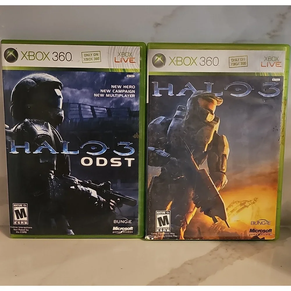Halo 3: ODST & Halo 3 - Microsoft Xbox 360, Multiplayer, Manual Included